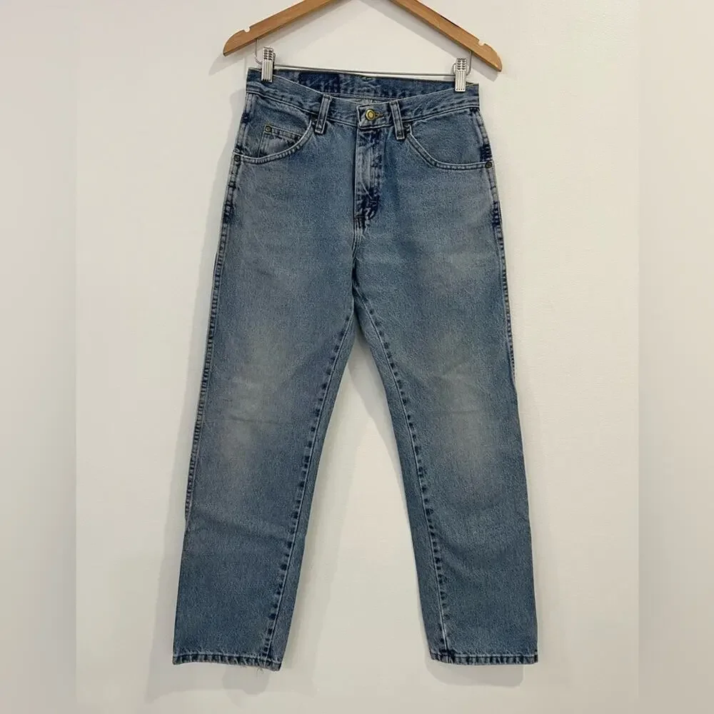Wrangler Vintage 30x30 Light‎ Wash High Rise Jeans Regular Fit
